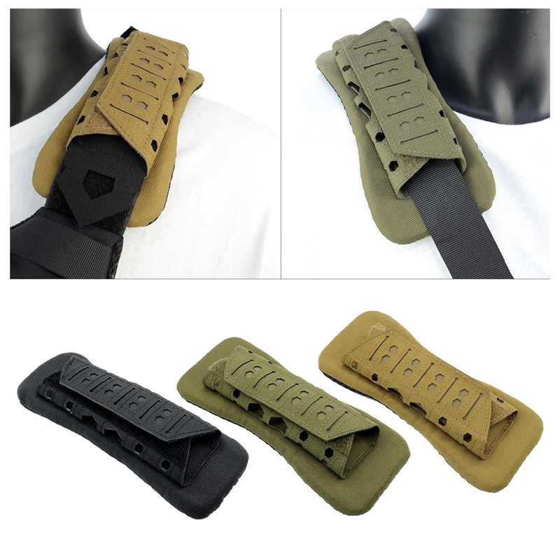 户外肩带肩垫激光切割战术肩垫透气战术背心肩垫肩部缓冲防滑衬垫