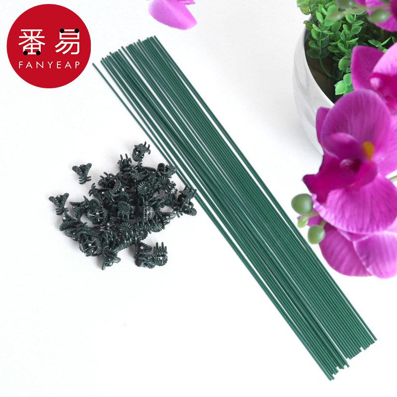 植物支架B1pq801-固定花架爬藤花卉盆栽金钱树造型制作材料支撑