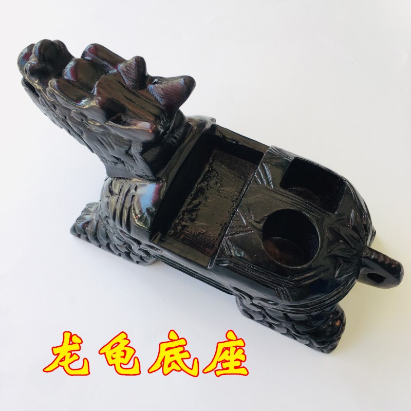 速发法器道家用品 道士令牌印章天蓬尺六面印 龙龟底龙 座龟法器