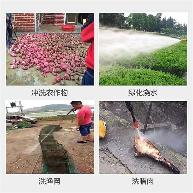 现货速发高压全自动洗车机家用220v大功率清洗机手提式高压洗车水