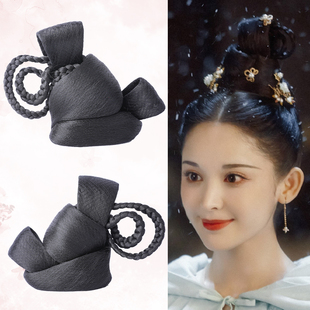 速发霓风造型影视剧风起古裳古力娜扎舞发发包影视演出假台发髻