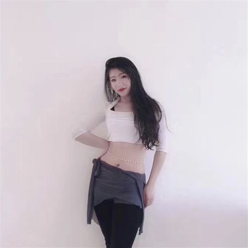 速发霓裳肚皮舞练功服2服22新款网打纱底上衣初学者舞蹈0性感遮肚