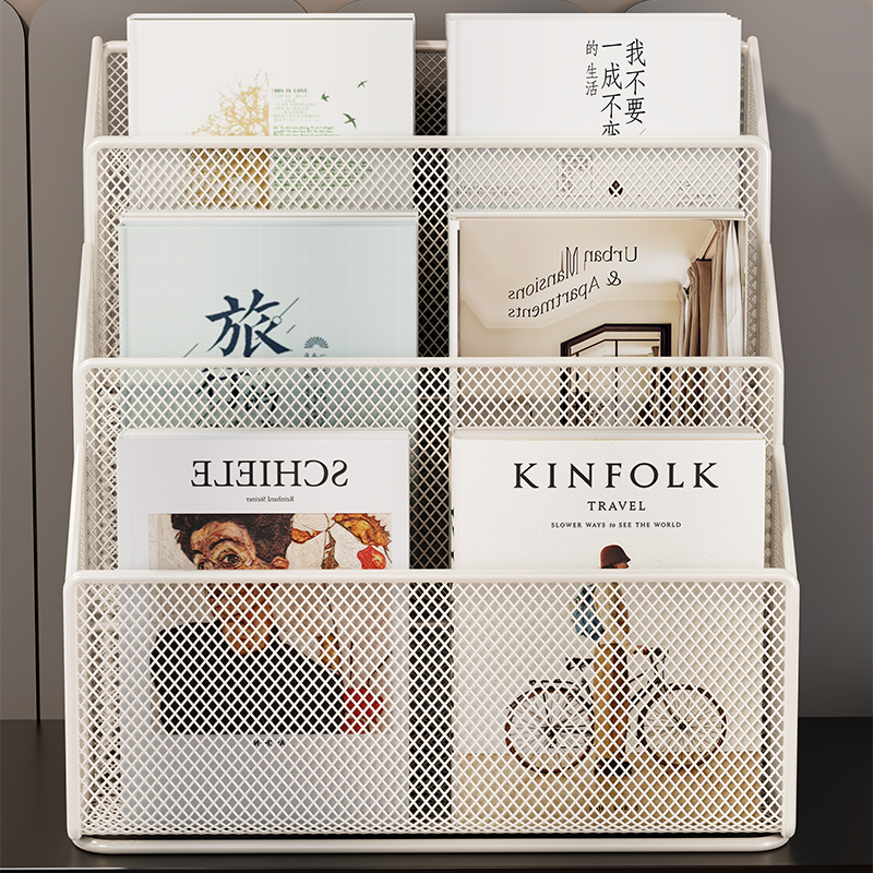 速发物面分层置桌架桌上书架办公桌收纳架宿舍书桌学习桌多层架层