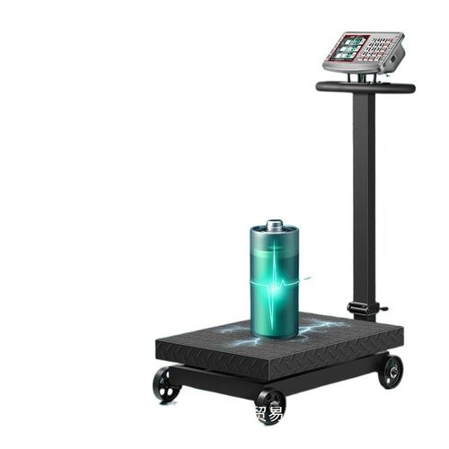 速发远驰带轮折叠700kg磅秤电子台秤轮00斤电子称家用600公子秤商