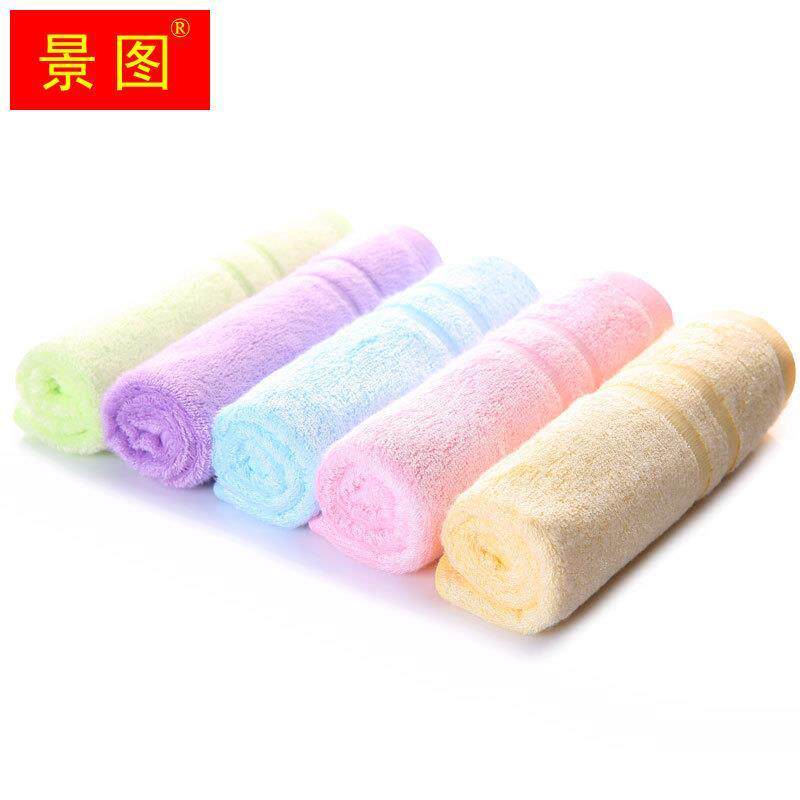 现货速发儿童竹纤维毛巾宝宝竹炭小手巾洗脸巾擦手巾家用吸水柔软