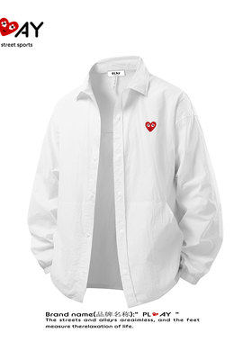 PLAY HEITY 官方防晒衣夏季新款潮牌机能工装风冰感情侣宽松外套