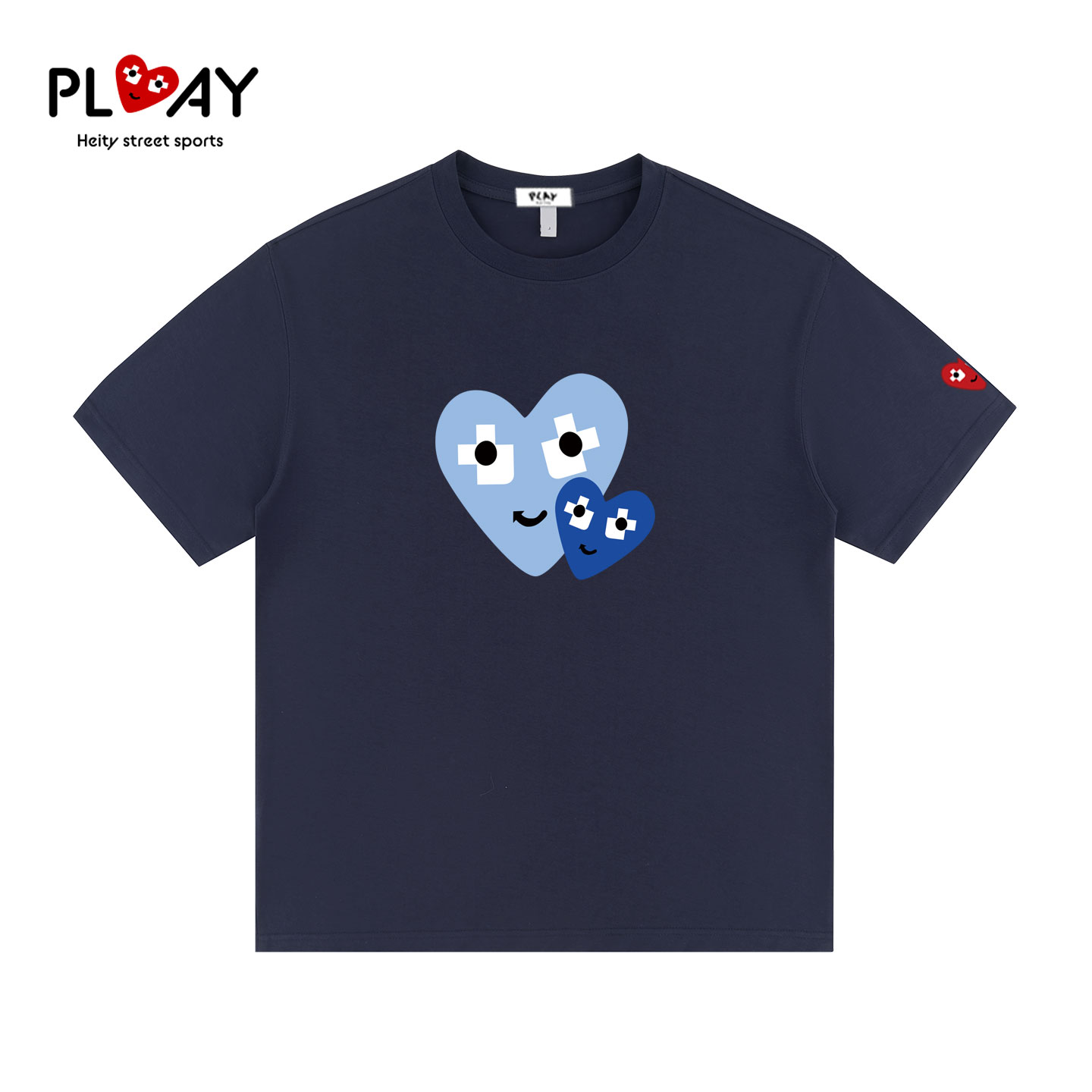 PLAYHEITY夏季情侣款百搭T恤
