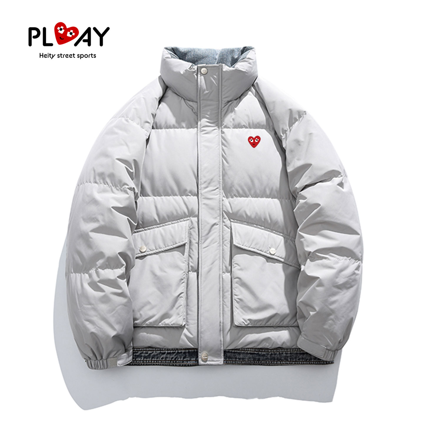 PLAYHEITY冬季男女休闲羽绒服