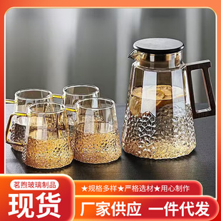 冷水壶冷泡茶壶大容量客厅家用冷水杯豪华套装 耐高温日式 工厂
