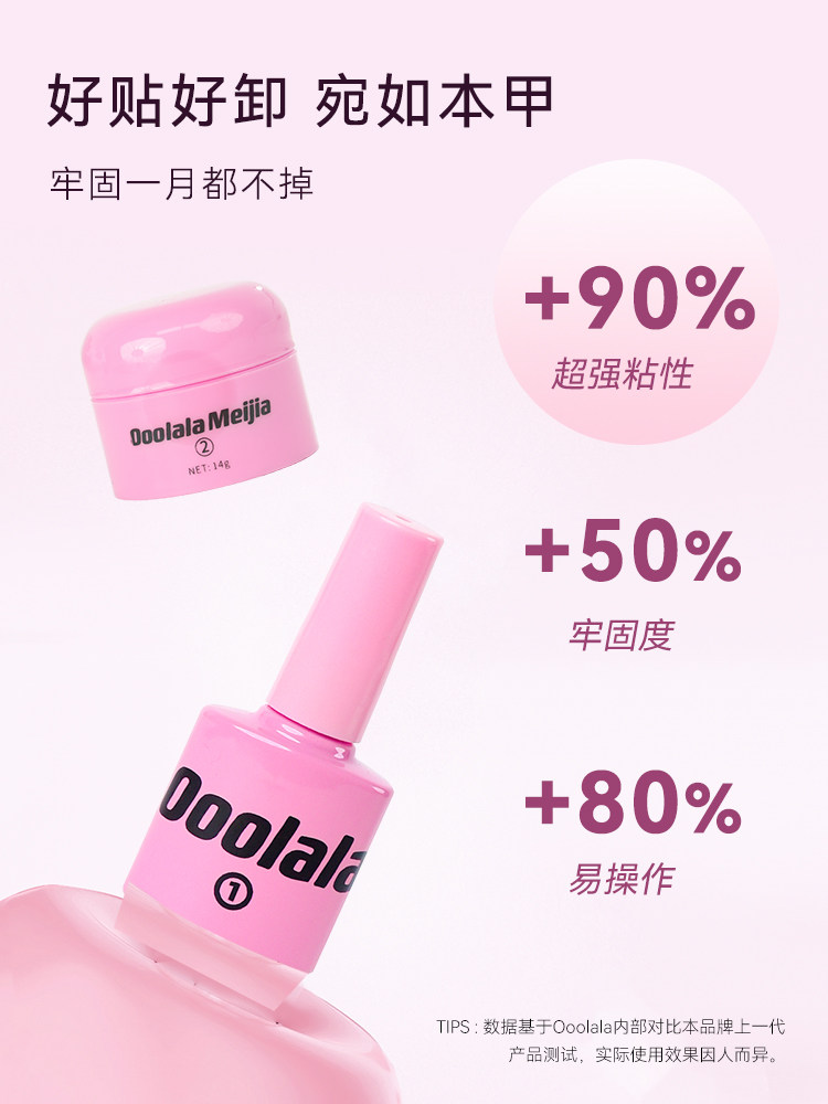 Long Lasting Press On Nail Adhesive Gel Kit - Product image 5
