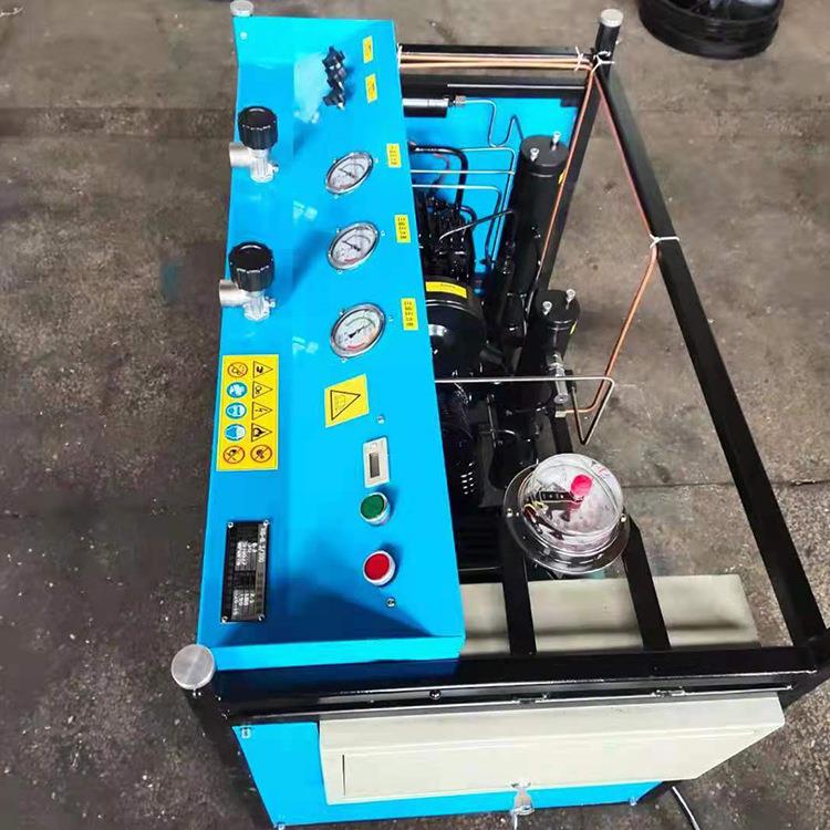 聚仁空气呼吸器充气泵消防安呼吸压缩机压缩空气填充泵