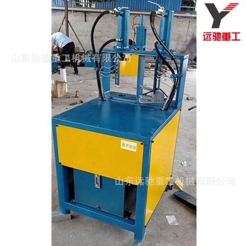 液压钢管冲弧机 楼层防盗网钢管开口机 椭圆管打弧口机