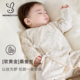 Mon 打底 桑蚕丝婴儿连体衣春秋宝宝爬服新生儿长袖 Bouton 奢柔
