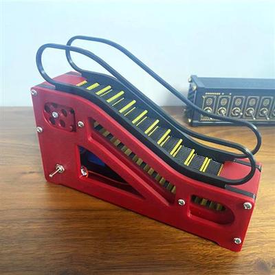 自动扶梯DIY模型益智教学科学实验模拟电梯玩具升降按钮儿童礼物