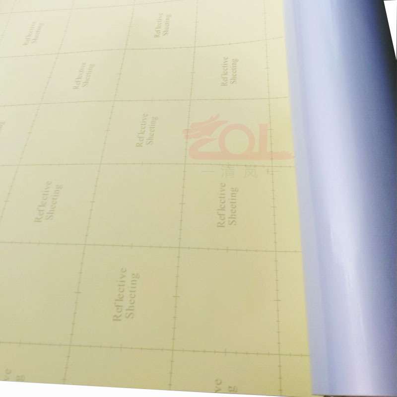 清岚可喷绘反光膜户外写真专用喷绘反光材料易吸墨反光好吸墨好白