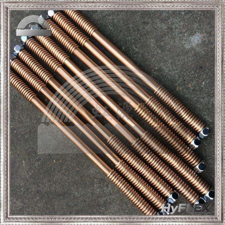 铜波纹管6分螺母水管覆盖亚罗弗保温管保温层