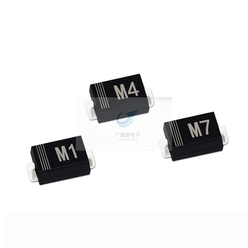 贴片肖特基二极管SS14F1N58191A/40VSMAF封装3K/整盘