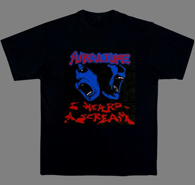 Subculture t恤shirt I Heard A Scream hardcore punk 朋克男女