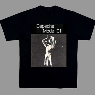 独立电子乐队 Depeche mode T恤shirt Synth Pop Mute