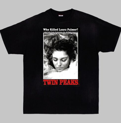 Twin peaks t恤shirt 電影双峰David Lynch Laura Palmer