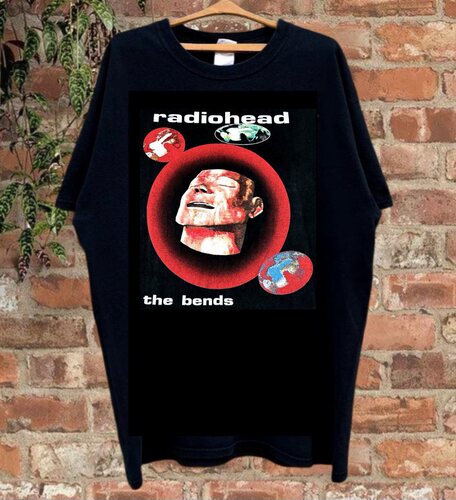 Radiohead t恤shirt 电台司令乐队英国牛津郡阿宾顿的另类摇滚