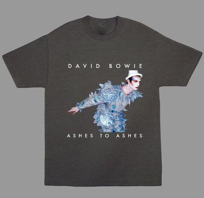 David Bowie ashes to ashes t恤shirt ziggy stardust 大卫宝儿
