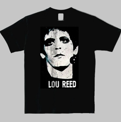 Lou Reed 摇滚复古T恤 shirt 地下丝绒乐团 velvet underground