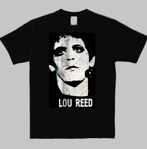 Lou Reed 摇滚复古T恤 shirt 地下丝绒乐团 velvet underground