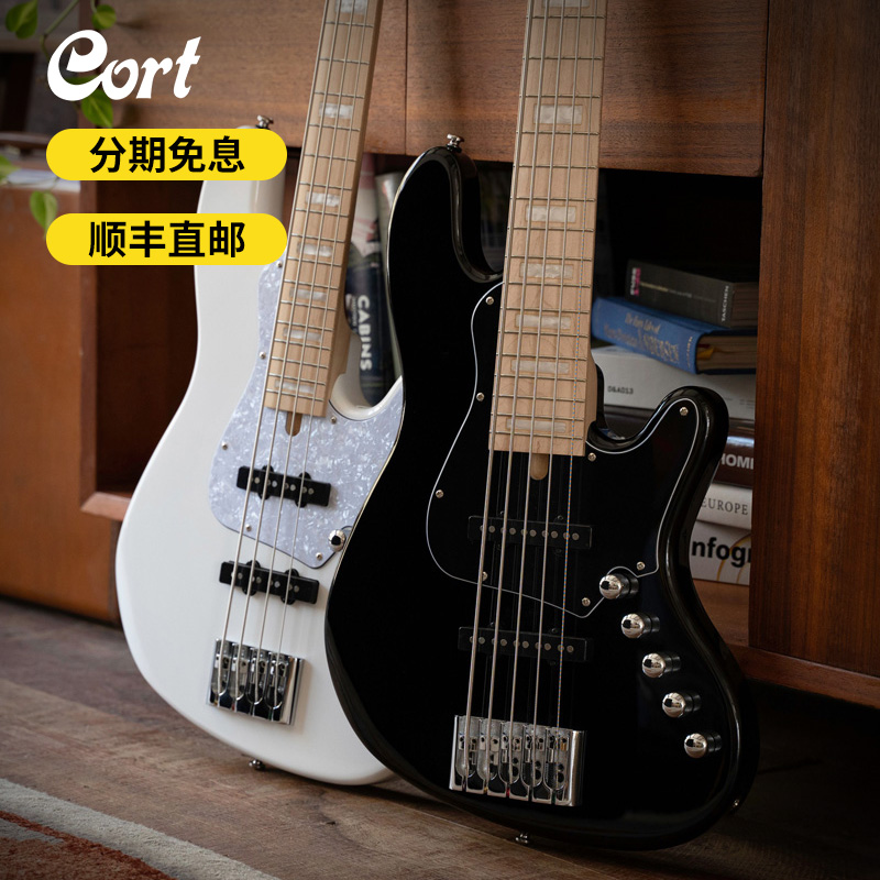 Cort考特Elrick NJS-5新爵士电贝司与Elrick合作E-Volution贝斯款