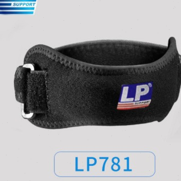 LP781 羽毛球跑步髌骨带 护膝加压带 爬山网排篮膝盖运动护具 781