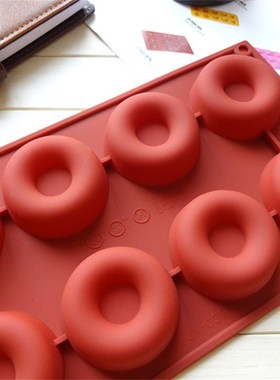 极速Donut Siliicone Cupcake Baking Mold Cake Pans Biscuit Co