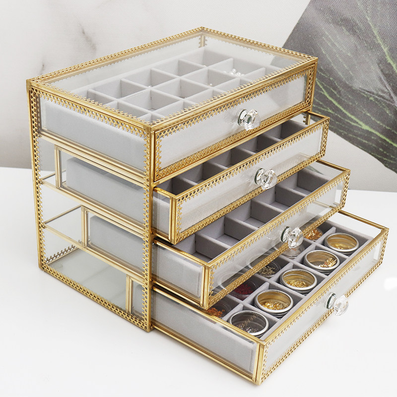 极速新款网红款日式美甲收纳盒z饰品盒饰品小格子抽屉式钻盒桌面,彩妆/香水/美妆工具,美甲工具,淘宝优惠券,粉丝福利购,淘宝优惠卷