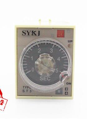 极速延时继电器 ST3PA-C JSZ3A-C 5S 220V 38O0V DC24V 时间累时