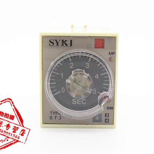 极速延时继电器 ST3PA-C JSZ3A-C 5S 220V 38O0V DC24V 时间累时