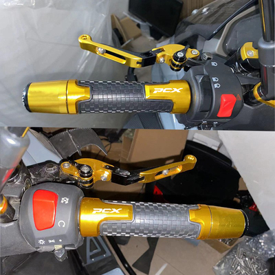 极速适用HONgDA本田PCX150 pcx125 改装手把胶 车把套 握把 手把