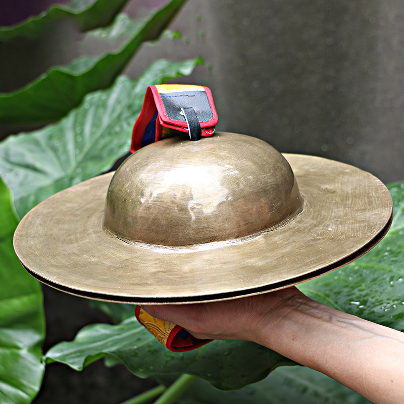 极速尼泊尔手工铜嚓大镲成人碰铃打击乐器专业铙S钹铜钹戏曲伴奏