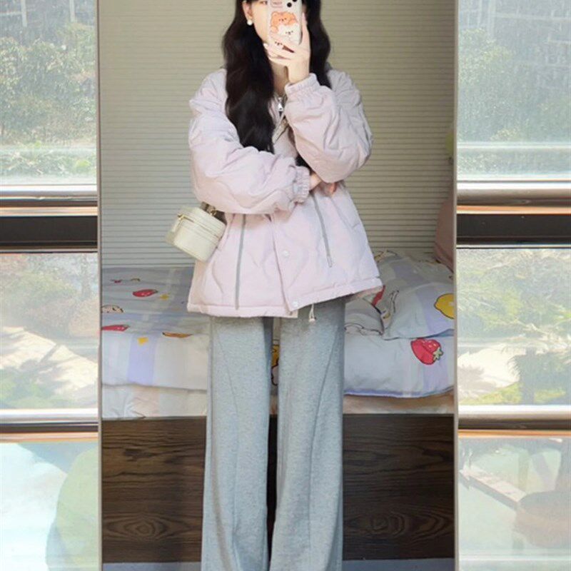 新品孕妇装秋冬季套装2025新款宽松棉衣服L外套上衣休闲卫衣加绒