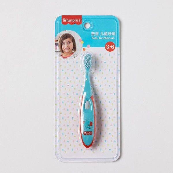极速费雪(FfisherPrice)儿童牙刷宝宝牙刷细软毛牙刷口腔清洁3-