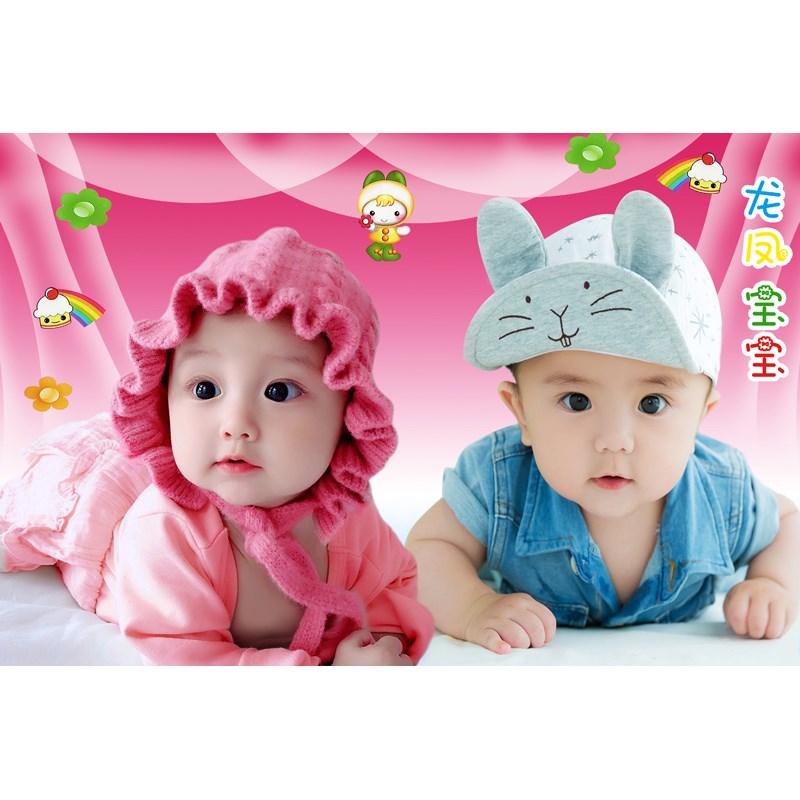 极速可爱海报画墙贴孕期照片画像漂亮婴儿娃娃P画报图片bb大挂图