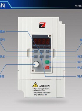 极速变频器三相1.5KW380v通用0v.75-2z.2-3.7-5.5KW220v电机调速G