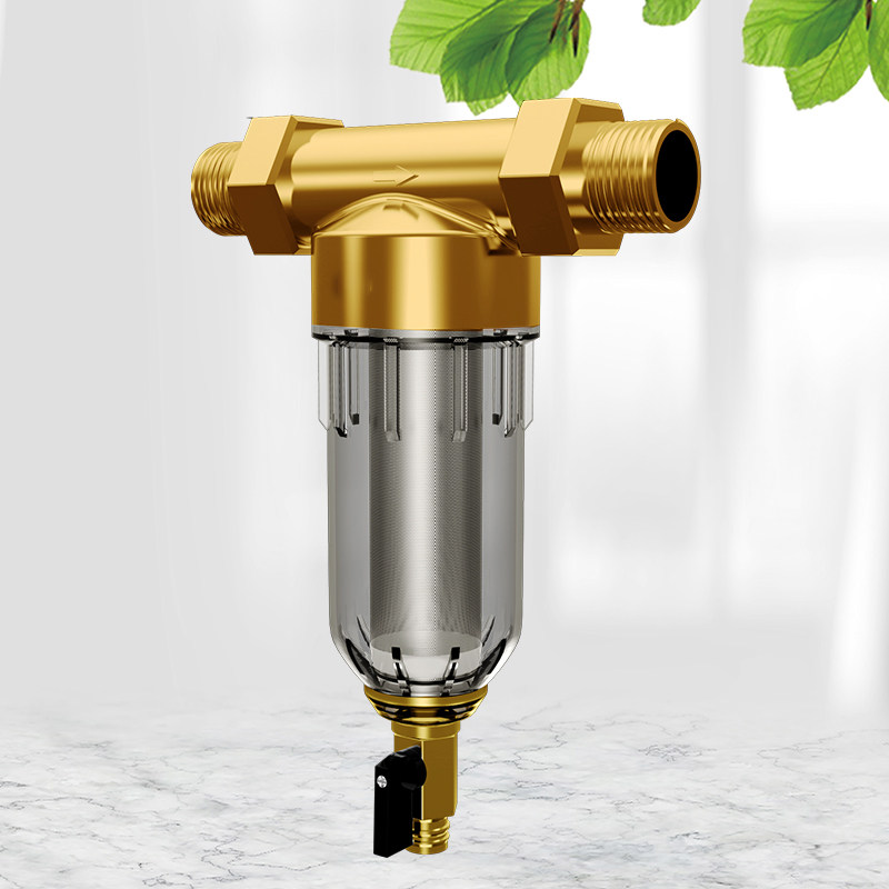 极速反冲洗前置过滤器全屋家用大流量自来水中央管道井Z水垢厨房