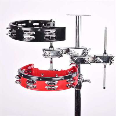 新品Cattle bell cymbals holder arm clamp on Pcymbals rattle