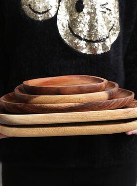 极速Wholce Wood lovesickness Wood Irregular Oval Solid Wood