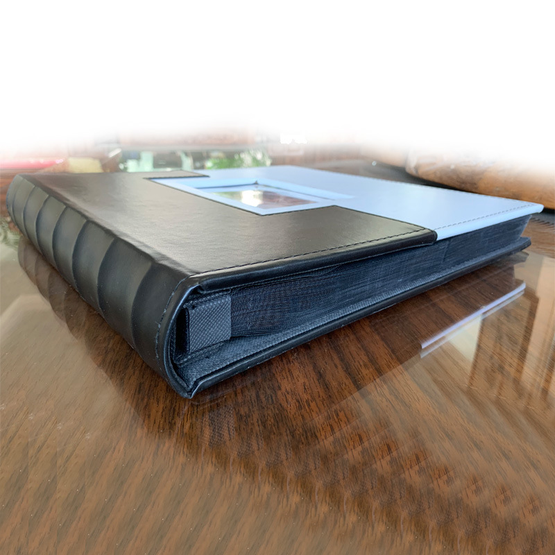 极速皮质开窗拼接封面6寸60z0张插页式相簿影集 情侣宝宝家庭