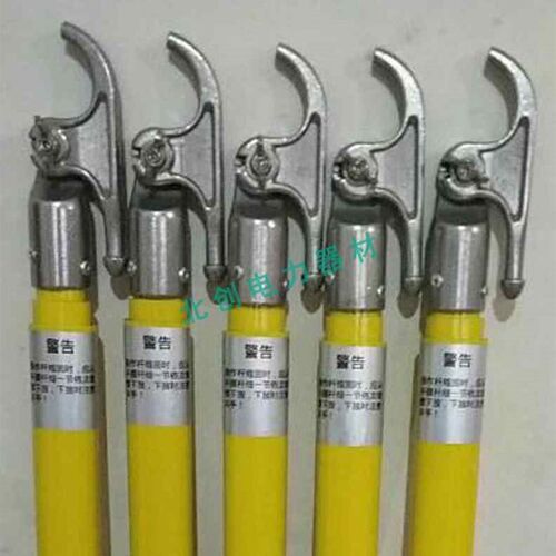 新品10KV三角型全绝缘操作w杆绝缘三角管拉闸杆玻璃钢绝缘杆令克