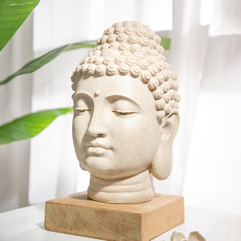 极速泰式佛像摆件东南亚风格树y脂工艺品家居客厅玄关书房禅意装