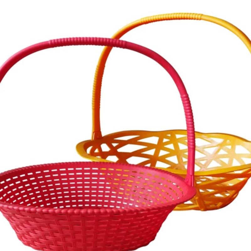 极速水果篮藤编送礼花q篮果篮装水果手提篮礼品篮子包装编织竹篮