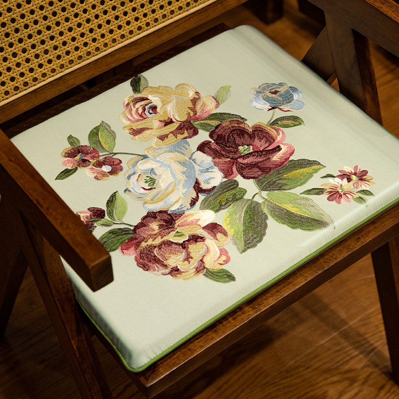 新品中式红木椅子坐垫实木沙发座垫圈F椅茶桌椅垫太师椅餐桌椅垫