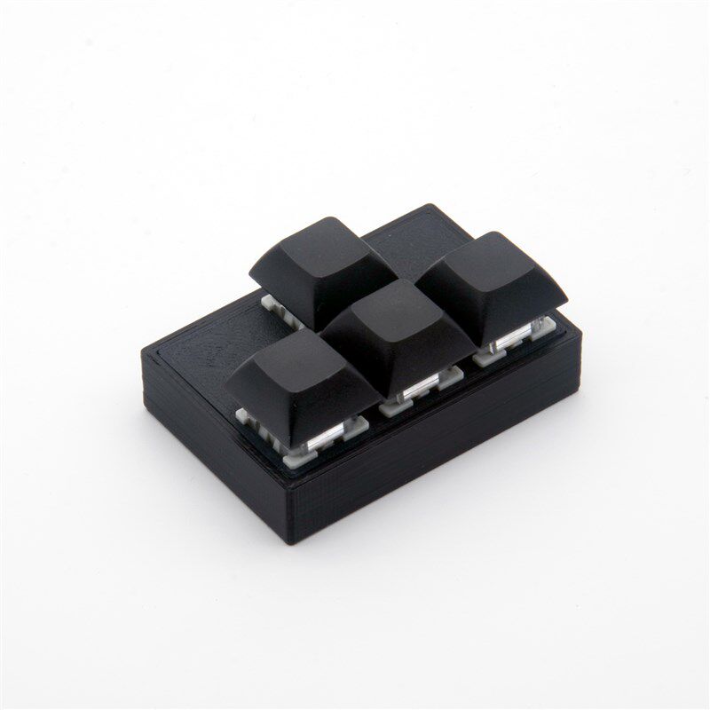 极速方向键盘小h键盘 usb有线机械宏键盘 上下左右四键 自定义办