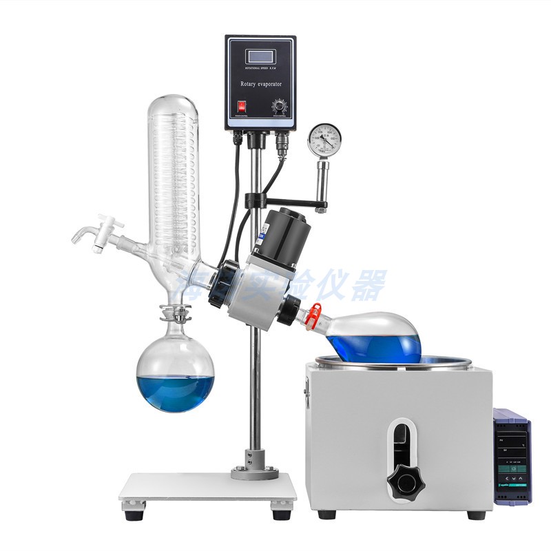 极速适用实验室小型k2L3L5L蒸馏萃取提纯分离旋转蒸发器RE-201D旋